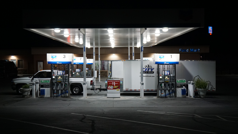 Finding a diesel pump on the correct side with a complete lane open. This was a fun game.